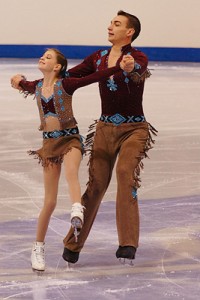 Brynn Carman and Chris Knierim