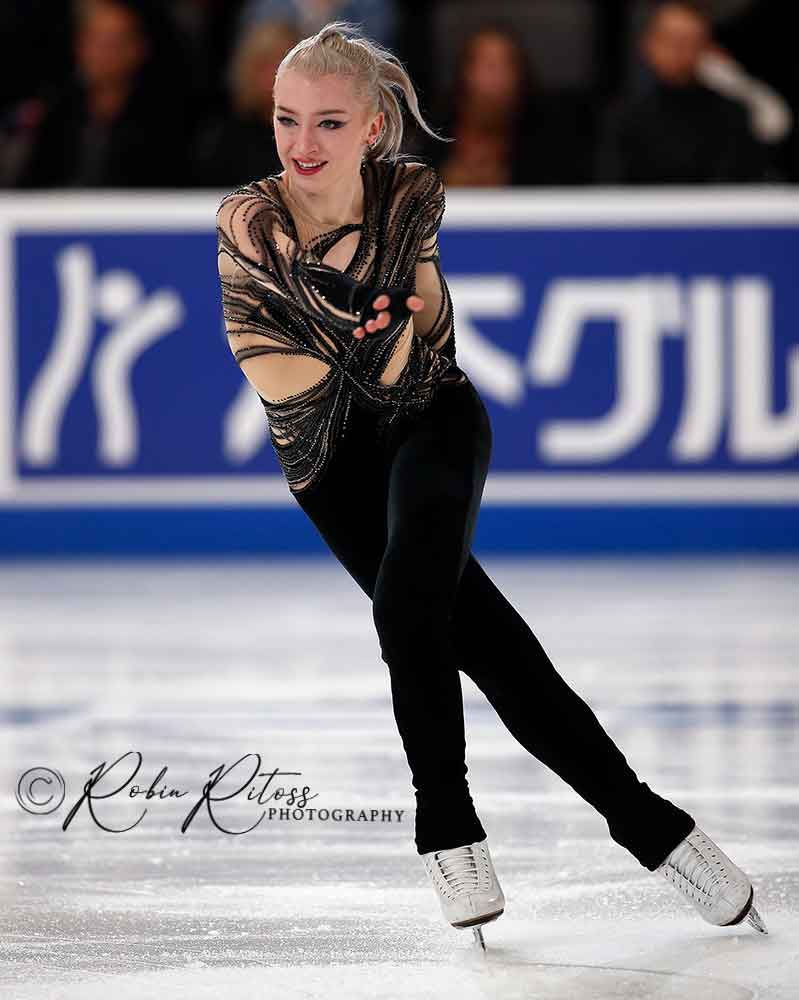 Amber Glenn won’t be holding anything back at NHK Trophy Figure