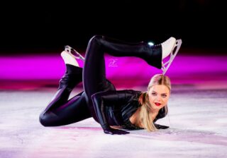 Loena Hendrickx enjoyed traveling North America with Stars on Ice