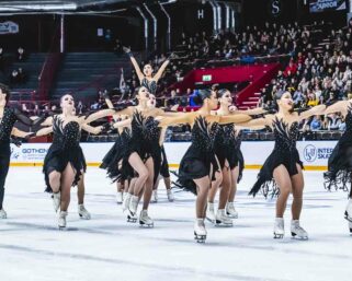 Teams Elite wins historic gold medal at the World Junior Synchronized Skating Championships