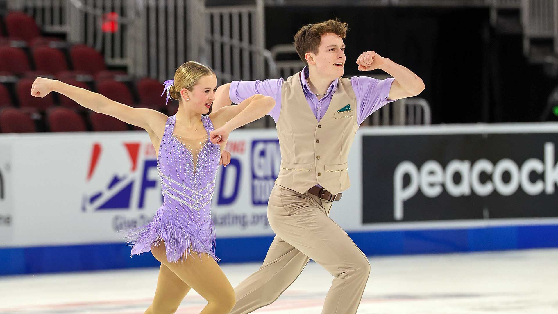 Boston’s Sofia Jarmoc and Luke Witkowski breaking through in junior pairs