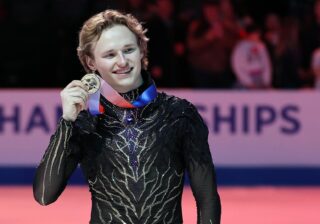 Ilia Malinin lands three quads en route to 4th U.S. title in St. Louis