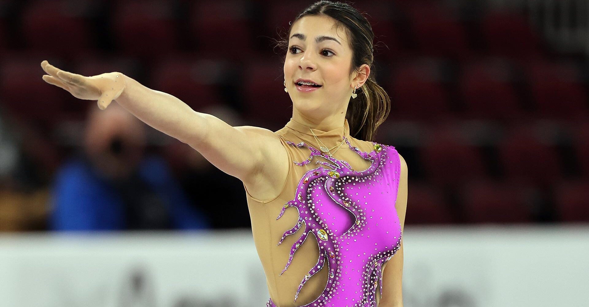 Junior skater Kaya Tiernan following in mother’s footsteps