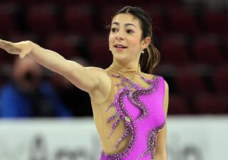 Junior skater Kaya Tiernan following in mother’s footsteps