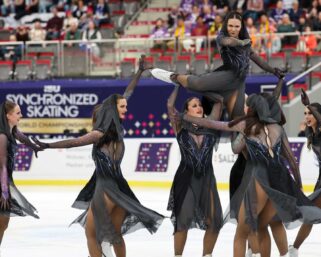 Synchronized skating earns its place at the Alpes 2030 Olympic Winter Games