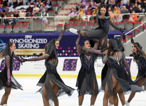 Synchronized skating earns its place at the Alpes 2030 Olympic Winter Games