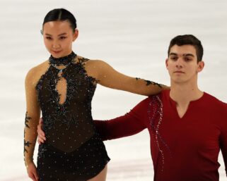 New U.S. pairs team Kaitlyn Oh and Aaron Felberbaum headed to first Junior Grand Prix together