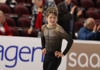 ‘Happy’ Kirk Haugeto returning to first Junior Grand Prix since 2022