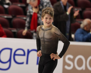 ‘Happy’ Kirk Haugeto returning to first Junior Grand Prix since 2022